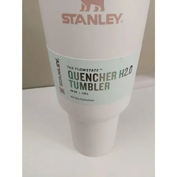 Stanley Quencher H2.0 40 oz Tumbler New Rose Quartz - Picture 2 of 6
